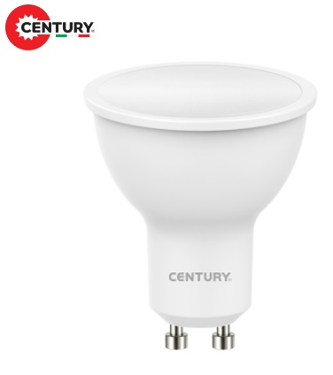 Lampada Led 7W GU10 120° Luce Calda 480 Lumen